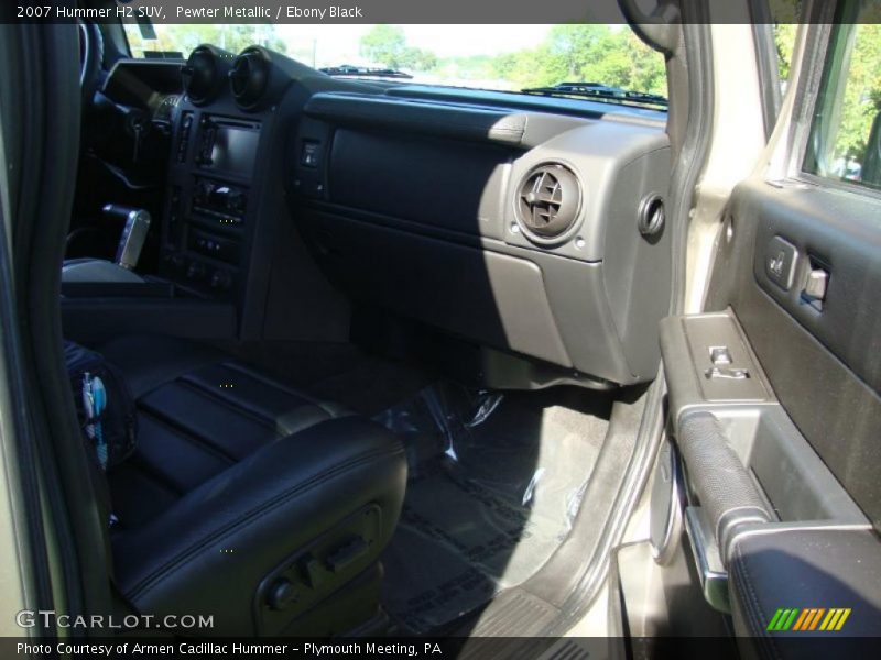 Pewter Metallic / Ebony Black 2007 Hummer H2 SUV