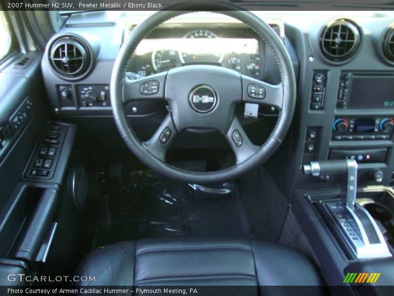 Pewter Metallic / Ebony Black 2007 Hummer H2 SUV