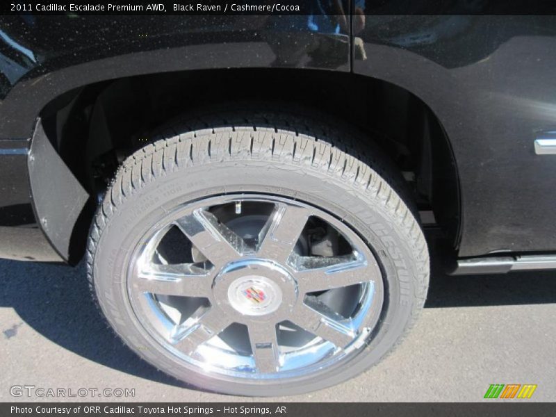 Black Raven / Cashmere/Cocoa 2011 Cadillac Escalade Premium AWD