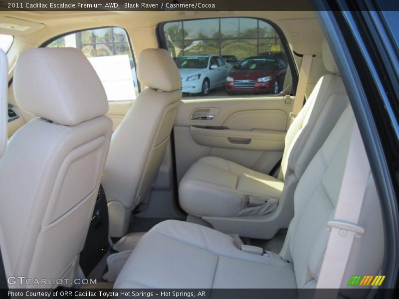 Black Raven / Cashmere/Cocoa 2011 Cadillac Escalade Premium AWD