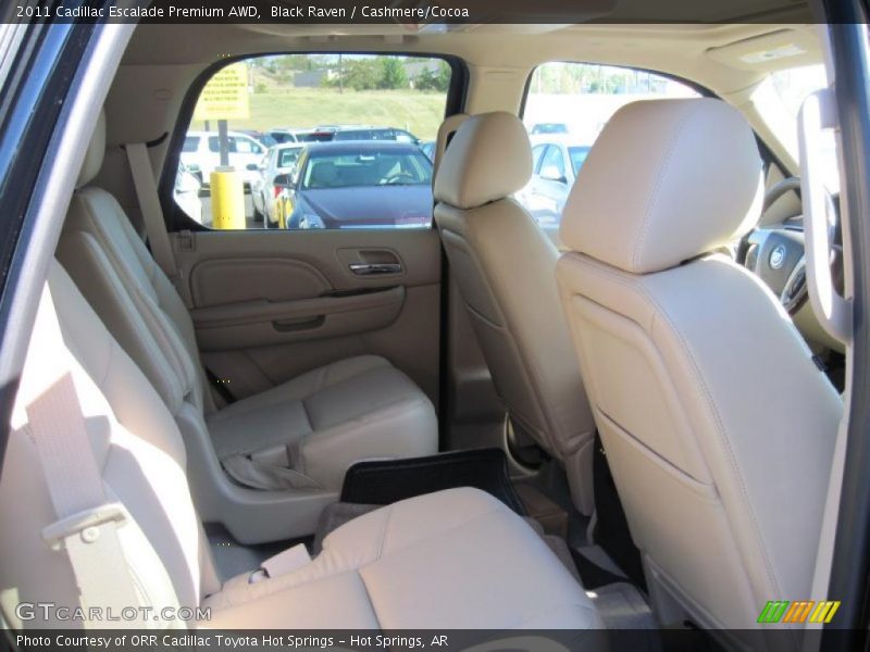 Black Raven / Cashmere/Cocoa 2011 Cadillac Escalade Premium AWD