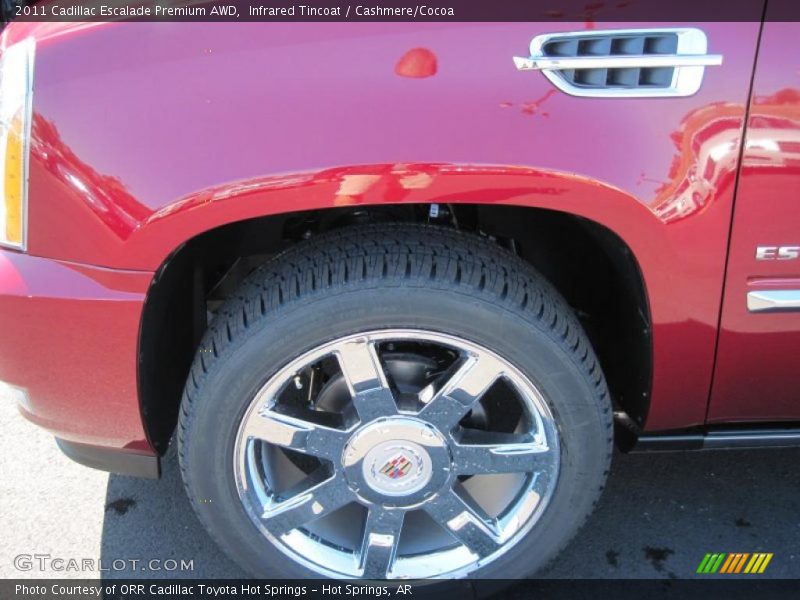 Infrared Tincoat / Cashmere/Cocoa 2011 Cadillac Escalade Premium AWD