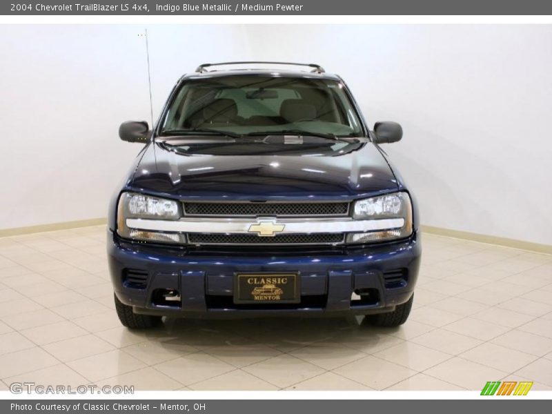 Indigo Blue Metallic / Medium Pewter 2004 Chevrolet TrailBlazer LS 4x4