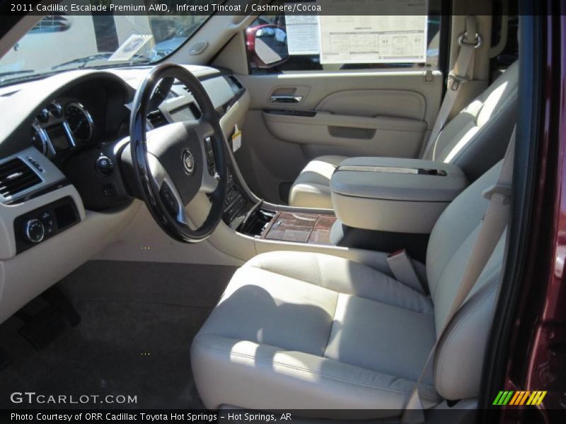 Infrared Tincoat / Cashmere/Cocoa 2011 Cadillac Escalade Premium AWD