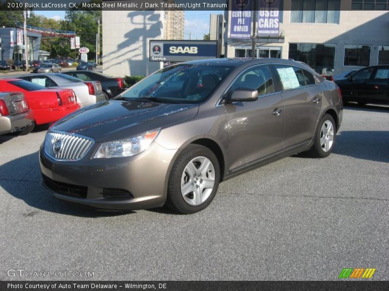 Mocha Steel Metallic / Dark Titanium/Light Titanium 2010 Buick LaCrosse CX