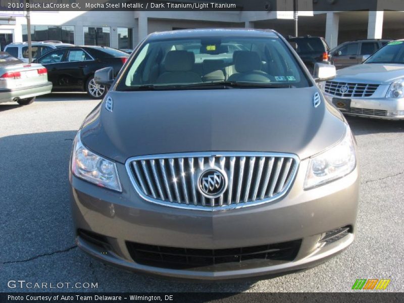 Mocha Steel Metallic / Dark Titanium/Light Titanium 2010 Buick LaCrosse CX