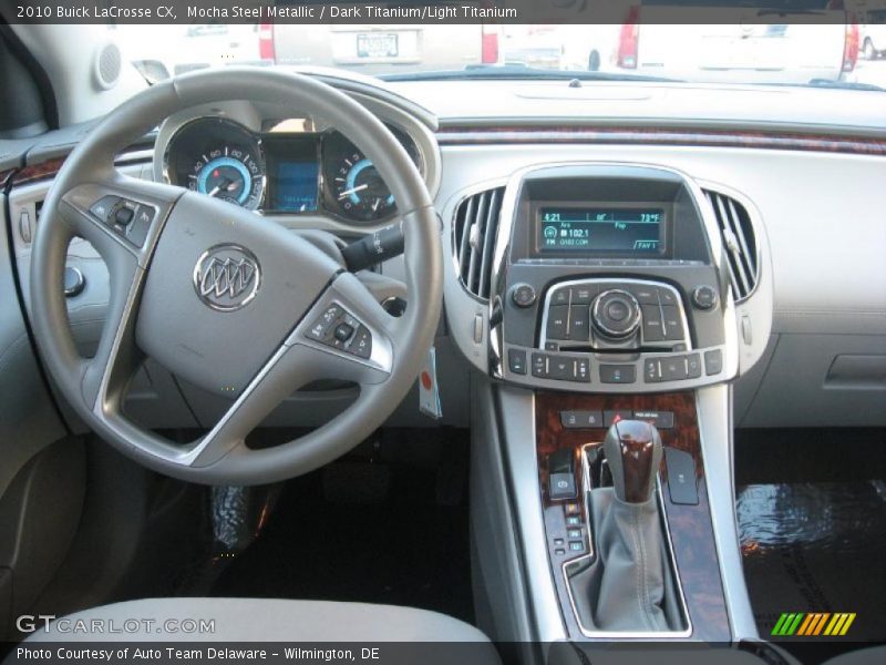 Mocha Steel Metallic / Dark Titanium/Light Titanium 2010 Buick LaCrosse CX