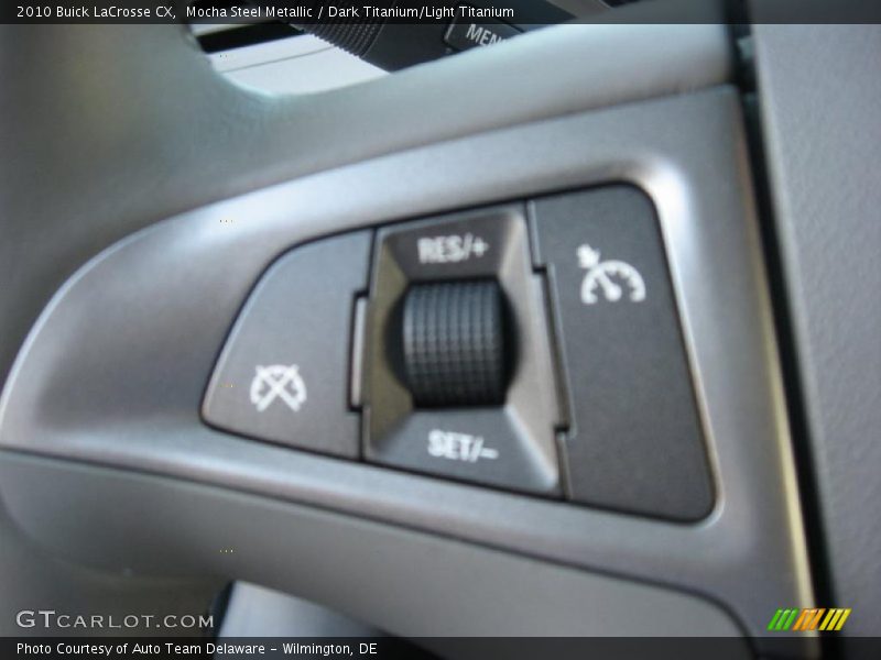 Mocha Steel Metallic / Dark Titanium/Light Titanium 2010 Buick LaCrosse CX