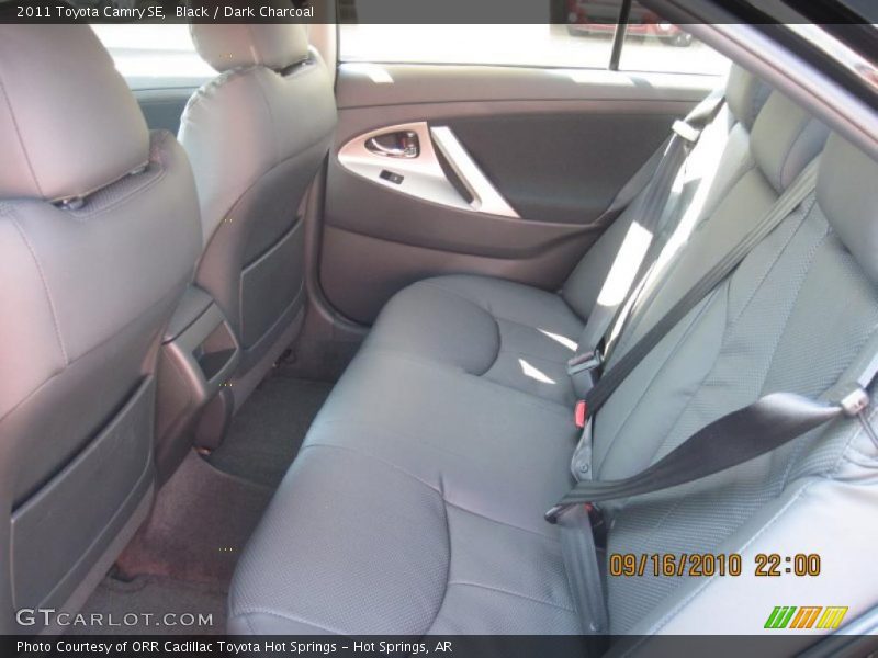 Black / Dark Charcoal 2011 Toyota Camry SE