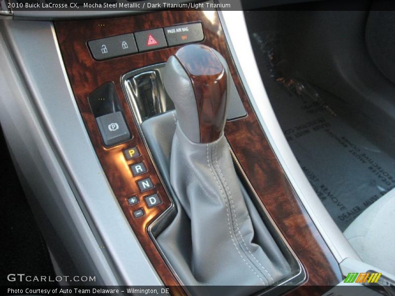Mocha Steel Metallic / Dark Titanium/Light Titanium 2010 Buick LaCrosse CX