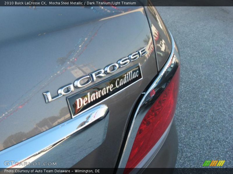 Mocha Steel Metallic / Dark Titanium/Light Titanium 2010 Buick LaCrosse CX