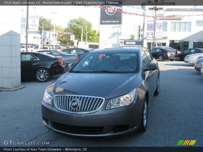 Mocha Steel Metallic / Dark Titanium/Light Titanium 2010 Buick LaCrosse CX