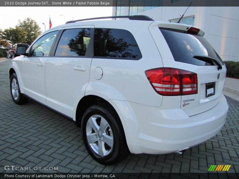 Stone White / Pastel Pebble Beige 2010 Dodge Journey SXT