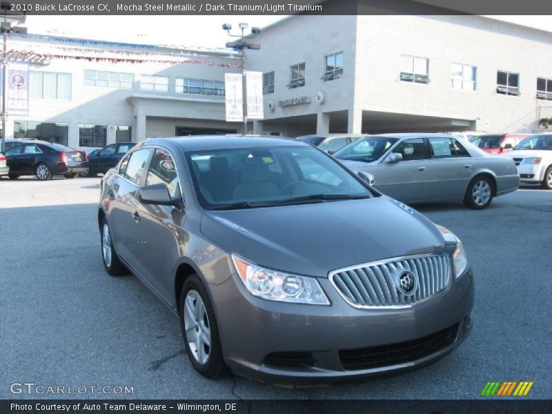 Mocha Steel Metallic / Dark Titanium/Light Titanium 2010 Buick LaCrosse CX