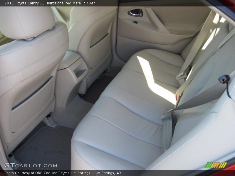 Barcelona Red Metallic / Ash 2011 Toyota Camry LE
