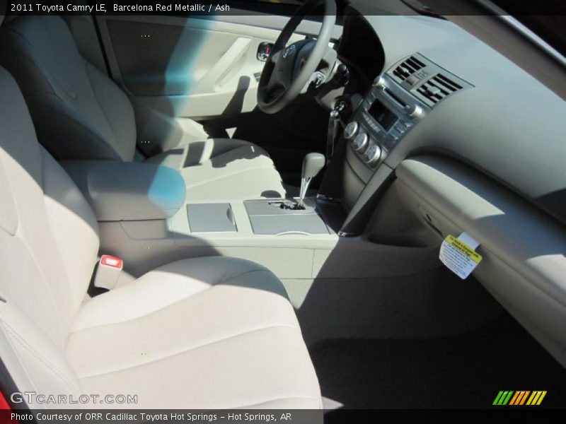 Barcelona Red Metallic / Ash 2011 Toyota Camry LE