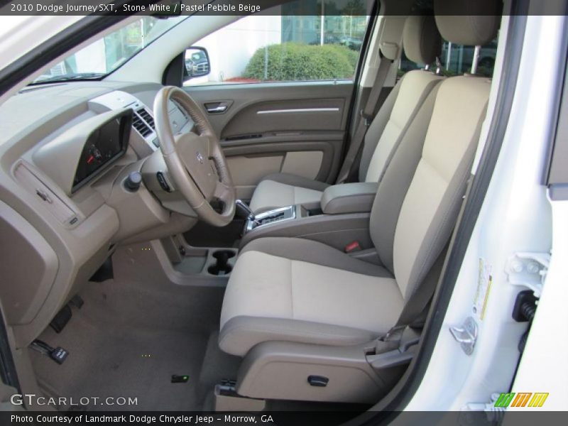 Stone White / Pastel Pebble Beige 2010 Dodge Journey SXT