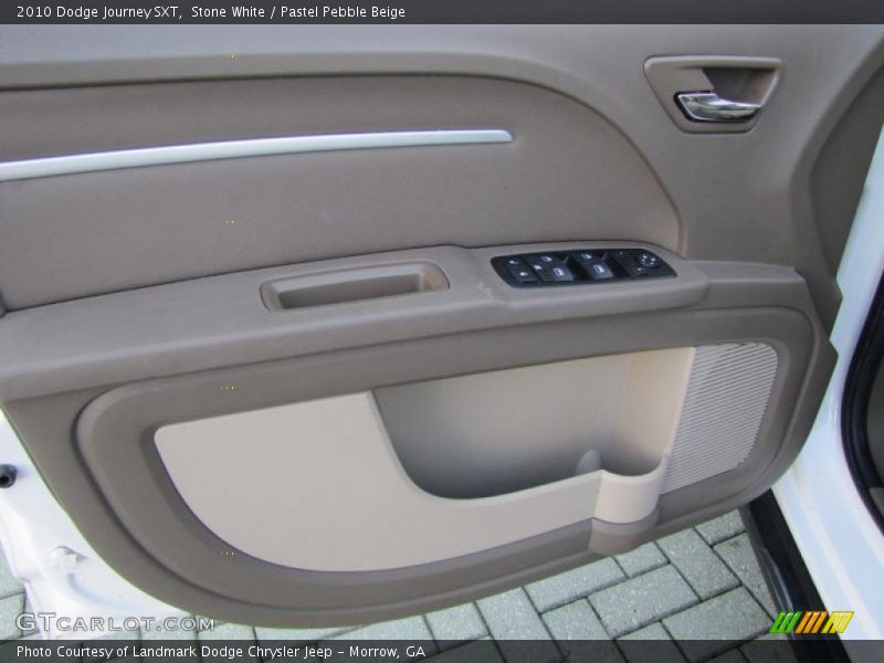 Stone White / Pastel Pebble Beige 2010 Dodge Journey SXT