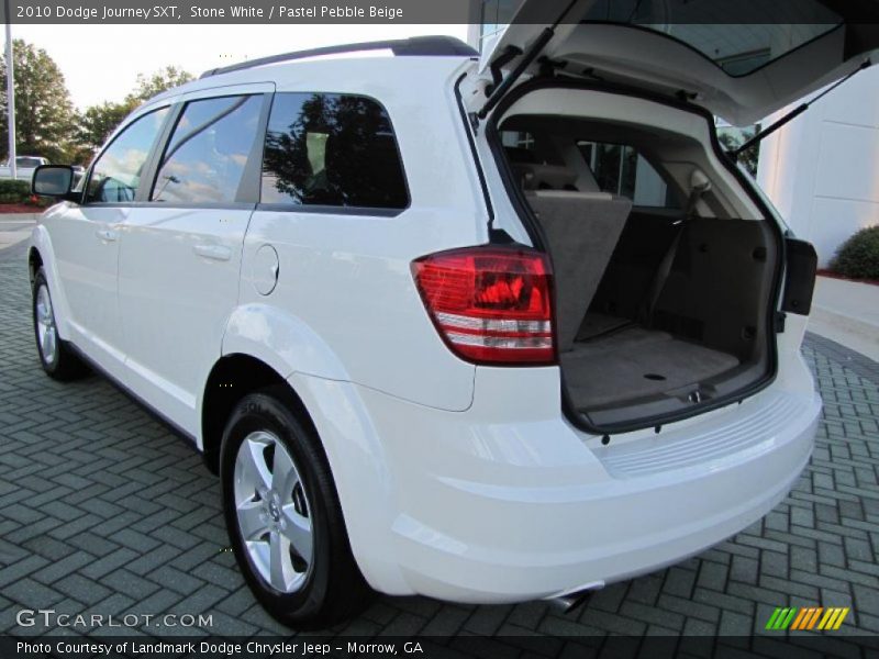 Stone White / Pastel Pebble Beige 2010 Dodge Journey SXT