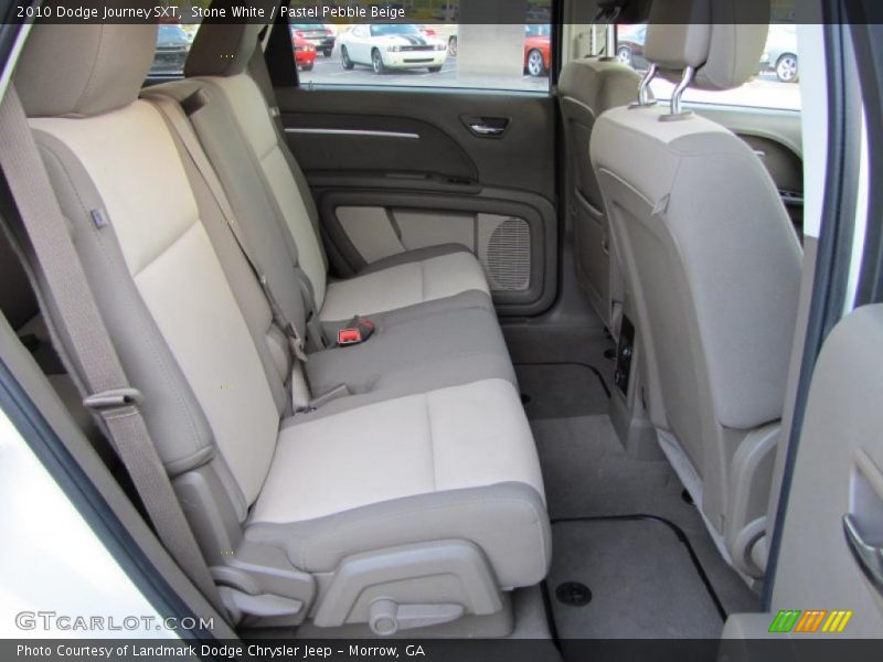 Stone White / Pastel Pebble Beige 2010 Dodge Journey SXT