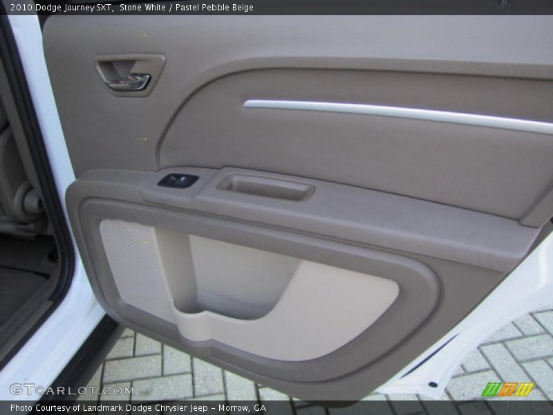 Stone White / Pastel Pebble Beige 2010 Dodge Journey SXT