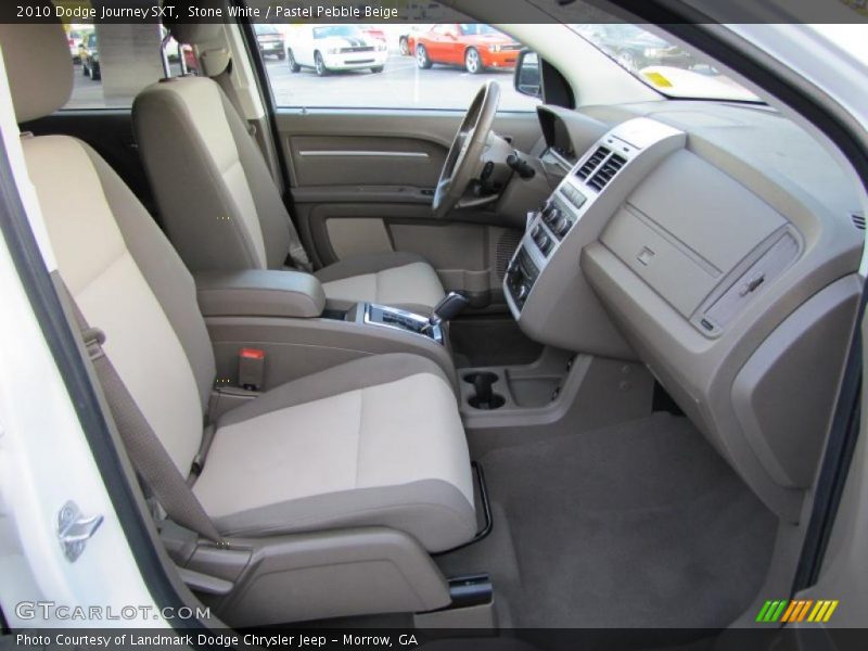 Stone White / Pastel Pebble Beige 2010 Dodge Journey SXT