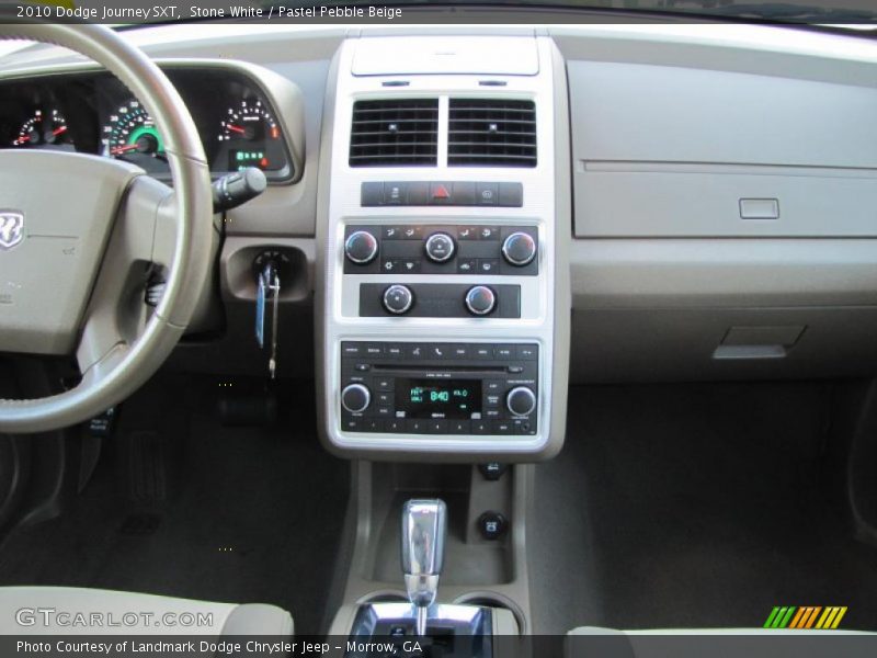 Stone White / Pastel Pebble Beige 2010 Dodge Journey SXT