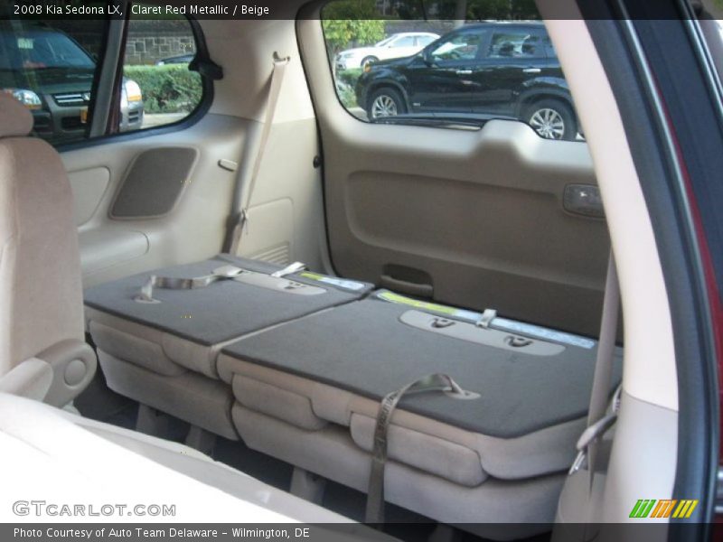 Claret Red Metallic / Beige 2008 Kia Sedona LX