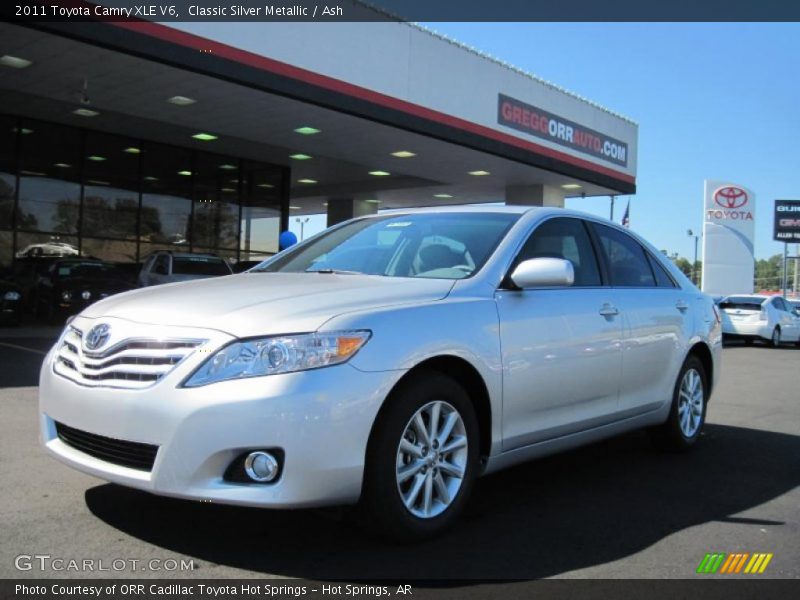 Classic Silver Metallic / Ash 2011 Toyota Camry XLE V6