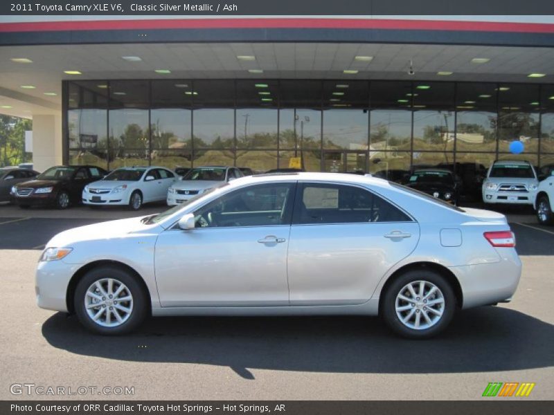 Classic Silver Metallic / Ash 2011 Toyota Camry XLE V6
