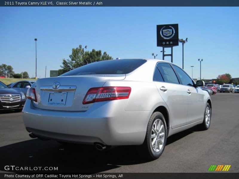 Classic Silver Metallic / Ash 2011 Toyota Camry XLE V6
