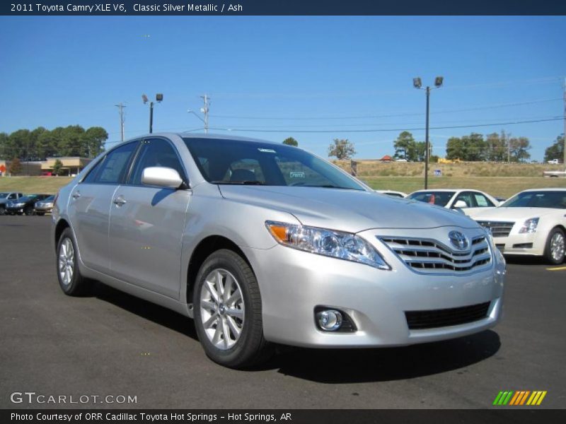 Classic Silver Metallic / Ash 2011 Toyota Camry XLE V6