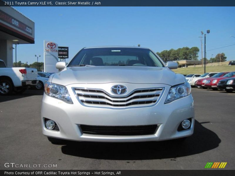 Classic Silver Metallic / Ash 2011 Toyota Camry XLE V6