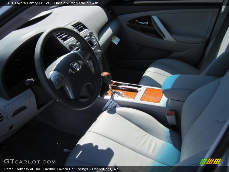 Classic Silver Metallic / Ash 2011 Toyota Camry XLE V6