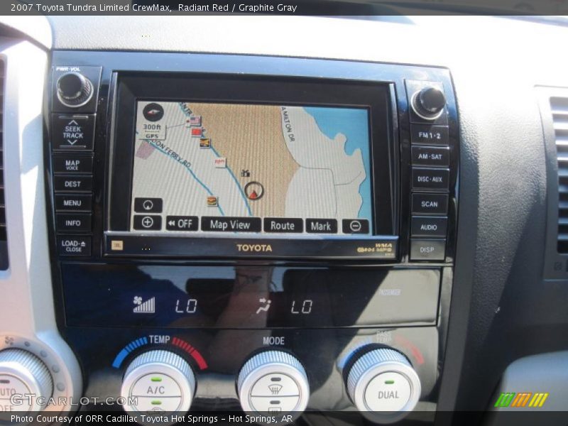 Radiant Red / Graphite Gray 2007 Toyota Tundra Limited CrewMax