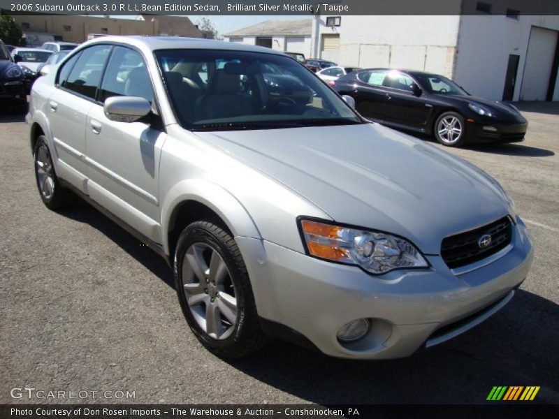 Brilliant Silver Metallic / Taupe 2006 Subaru Outback 3.0 R L.L.Bean Edition Sedan