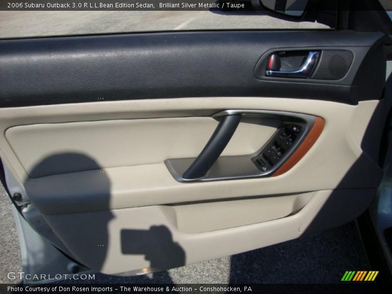 Brilliant Silver Metallic / Taupe 2006 Subaru Outback 3.0 R L.L.Bean Edition Sedan