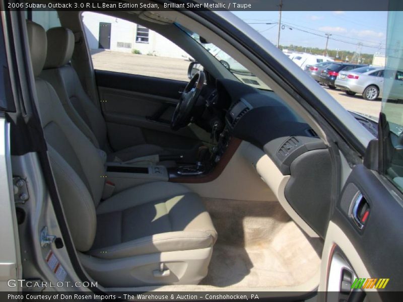 Brilliant Silver Metallic / Taupe 2006 Subaru Outback 3.0 R L.L.Bean Edition Sedan