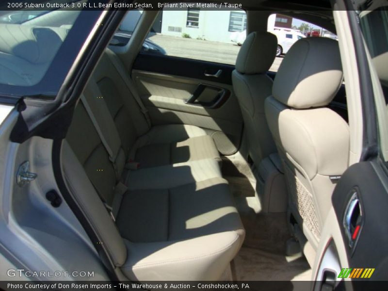 Brilliant Silver Metallic / Taupe 2006 Subaru Outback 3.0 R L.L.Bean Edition Sedan