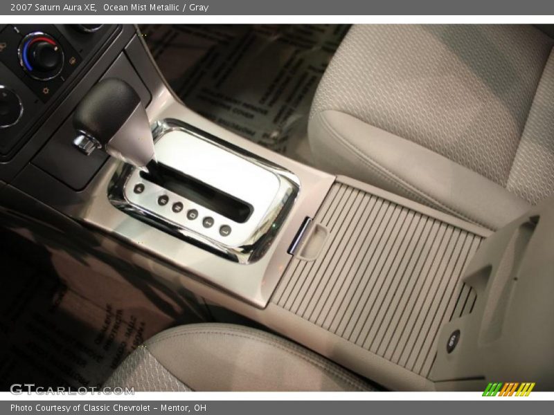 Ocean Mist Metallic / Gray 2007 Saturn Aura XE