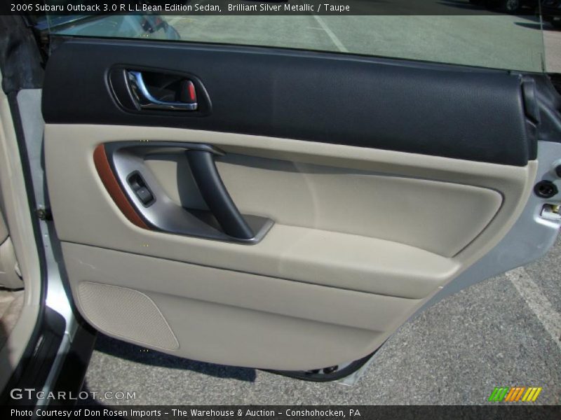Brilliant Silver Metallic / Taupe 2006 Subaru Outback 3.0 R L.L.Bean Edition Sedan