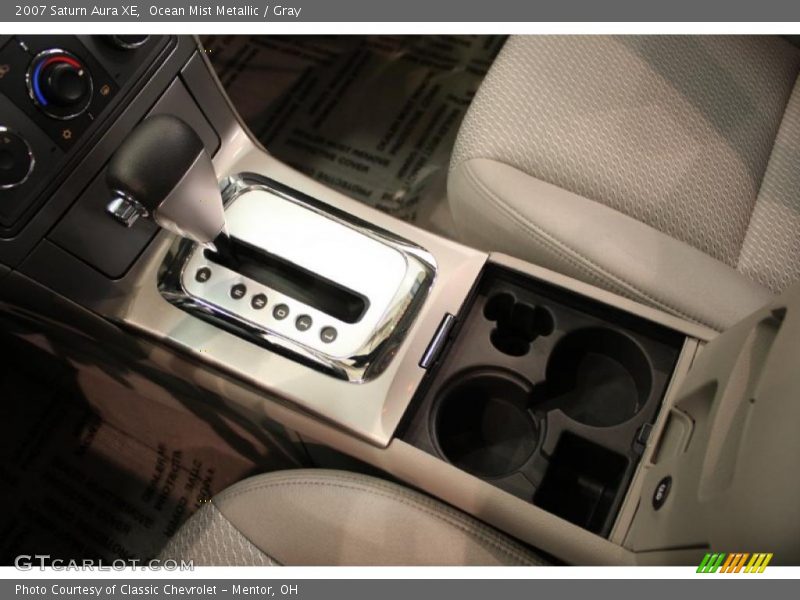 Ocean Mist Metallic / Gray 2007 Saturn Aura XE