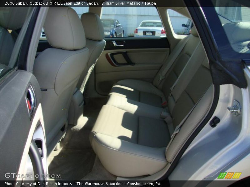Brilliant Silver Metallic / Taupe 2006 Subaru Outback 3.0 R L.L.Bean Edition Sedan