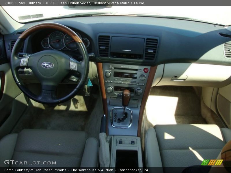 Brilliant Silver Metallic / Taupe 2006 Subaru Outback 3.0 R L.L.Bean Edition Sedan