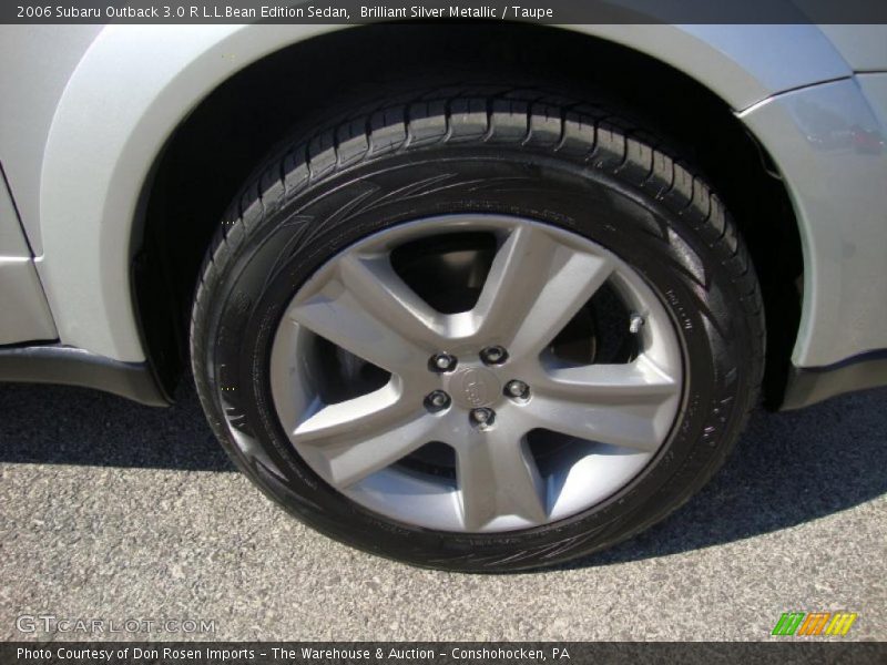 Brilliant Silver Metallic / Taupe 2006 Subaru Outback 3.0 R L.L.Bean Edition Sedan