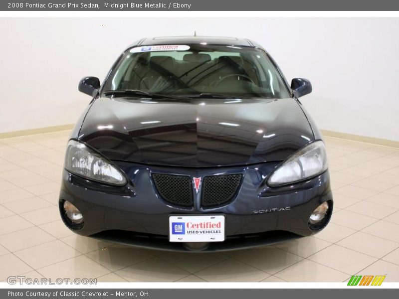 Midnight Blue Metallic / Ebony 2008 Pontiac Grand Prix Sedan