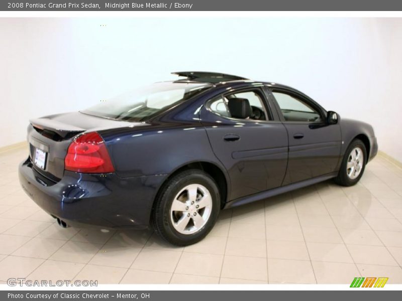 Midnight Blue Metallic / Ebony 2008 Pontiac Grand Prix Sedan