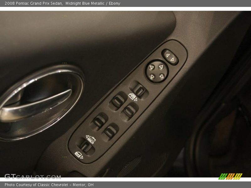 Midnight Blue Metallic / Ebony 2008 Pontiac Grand Prix Sedan