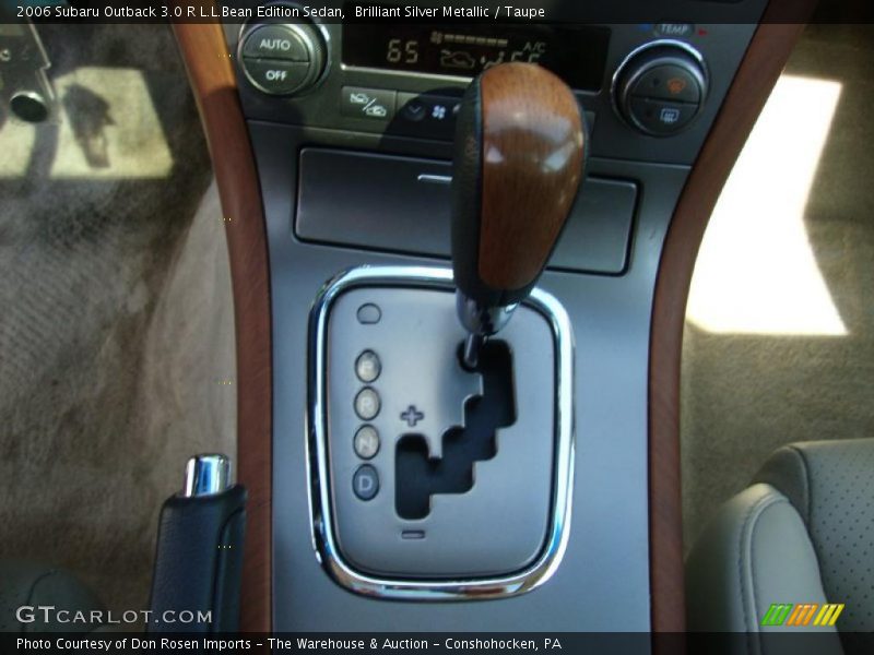 Brilliant Silver Metallic / Taupe 2006 Subaru Outback 3.0 R L.L.Bean Edition Sedan