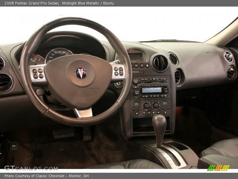 Midnight Blue Metallic / Ebony 2008 Pontiac Grand Prix Sedan